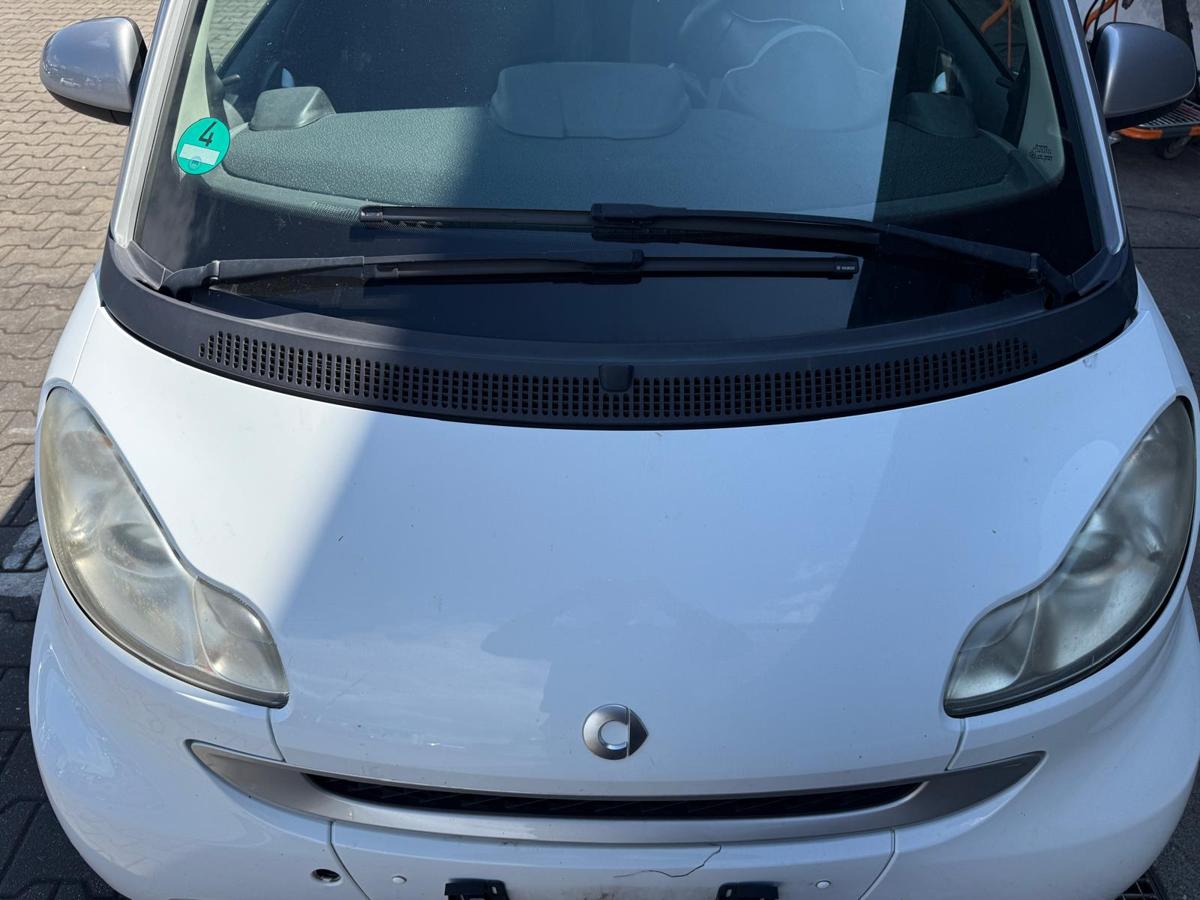 Smart Fortwo 451 Coupe original Motorhaube weiß BJ07